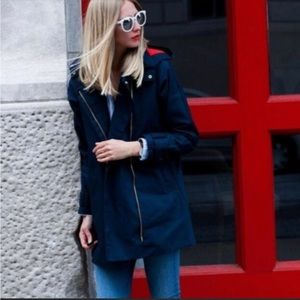 JCREW Belvedere women’s rain coat trench jacket